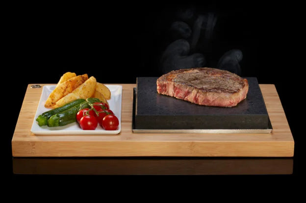 SIZZLING STEAK PLATE SET (SS002) – BUY 6 SETS AND GLOVES